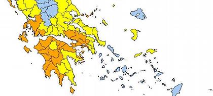 Πολύ υψηλός ο κίνδυνος πυρκαγιάς σήμερα -Ποιες περιοχές είναι σε επιφυλακή (χάρτης)
