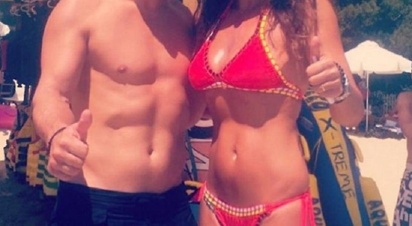 Καυτή Ελληνίδα γυμνάστρια για watersports με τον Ντάνο!