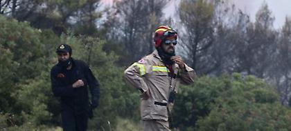 Φωτιά έξω από τη Θεσσαλονίκη -Ανάμεσα στα χωριά Μεσαίο και Πετρωτό