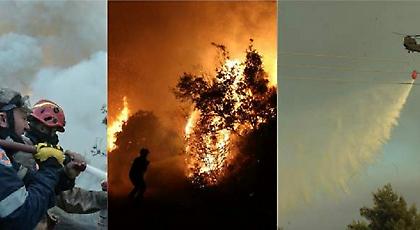 Σε κατάσταση έκτακτης ανάγκης Κάλαμος, Καπανδρίτι, Βαρνάβας -Δύσκολη νύχτα (pics)