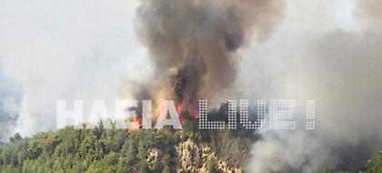 Ηλεία: Κηρύχθηκε ο νομός σε κατάσταση έκτακτης ανάγκης λόγω των πυρκαγιών