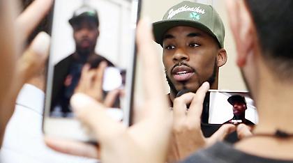 Κλικ από την άφιξη του Ντένμον για τον Παναθηναϊκό (pics)