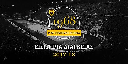 Κυκλοφορούν τα διαρκείας της μπασκετικής ΑΕΚ