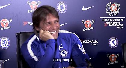 Βίντεο-έπος: «Δάκρυσε» από τα γέλια ο Κόντε όταν ρωτήθηκε για τον Ντιέγκο Κόστα