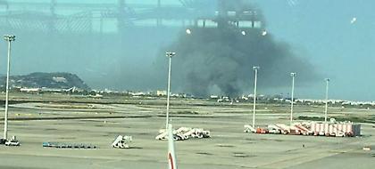 Βαρκελώνη: Φωτιά κοντά στο αεροδρόμιο -Άγνωστη η αιτία