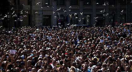 Βαρκελώνη: Η μεγαλειώδης πορεία ενάντια στην τρομοκρατία