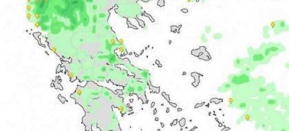 Αλλάζει ο καιρός: Ερχονται βροχές και καταιγίδες από Δευτέρα -Δείτε πού θα χτυπήσουν τα φαινόμενα