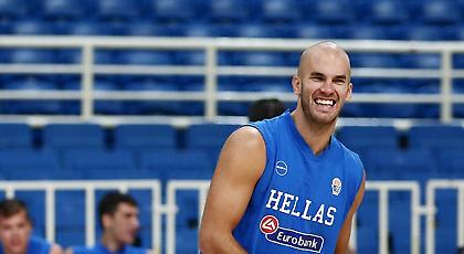 Καλάθης και Σλούκας δεν χάνουν το χαμόγελό τους (pic)