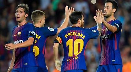 Άνετα η Μπάρτσα, τα έσπασε ο Μέσι (video)