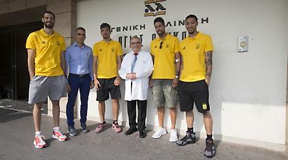 Συνεχίζονται οι εξετάσεις για τους παίκτες του Άρη