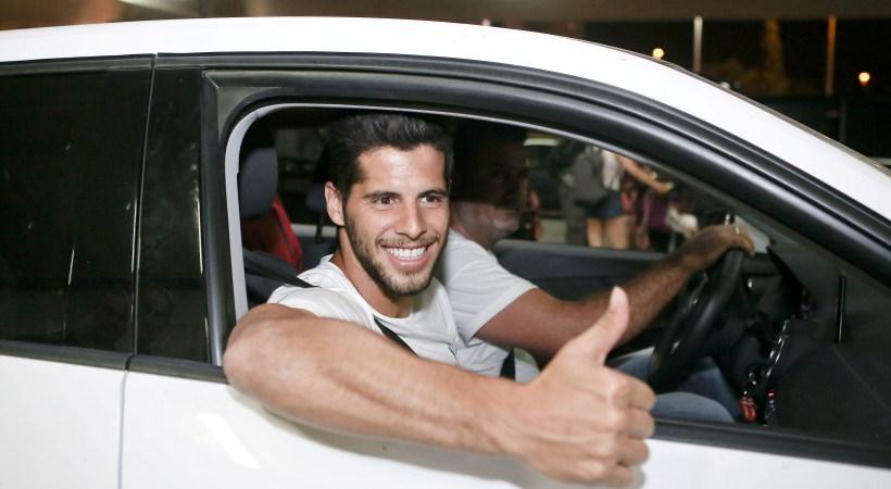 Η άφιξη του Ινσούα για τον Παναθηναϊκό (pics)