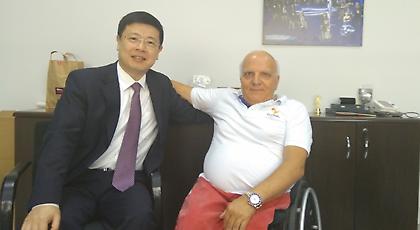 Συνάντηση Γιώργου Φουντουλάκη με τον Πρέσβη της Κίνας στην Ελλάδα
