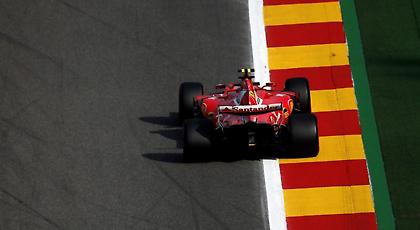 Πρώτος ο Ραϊκόνεν στις ελεύθερες δοκιμές του Βελγίου