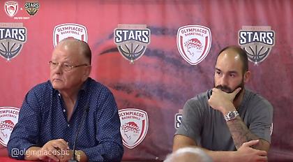 Σπανούλης: «Ανεκτίμητη η προσφορά του Ίβκοβιτς στο μπάσκετ και τον Ολυμπιακό»