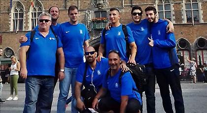 Τέταρτη στο Open West Flemish Cup η Εθνική ομάδα γκόλμπολ ανδρών