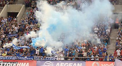 Μικροένταση με τους Βέλγους οπαδούς στο «Γ. Καραϊσκάκης»