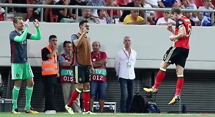 Το πρώτο γκολ του Βελγίου που πάγωσε προσωρινά το «Γ. Καραϊσκάκης» (video)