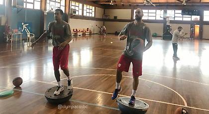 Συνεχίζει τη σκληρή δουλειά ο Ολυμπιακός (pics)