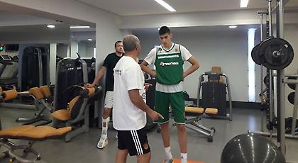 Προπόνηση σε δύο γκρουπ ο Παναθηναϊκός