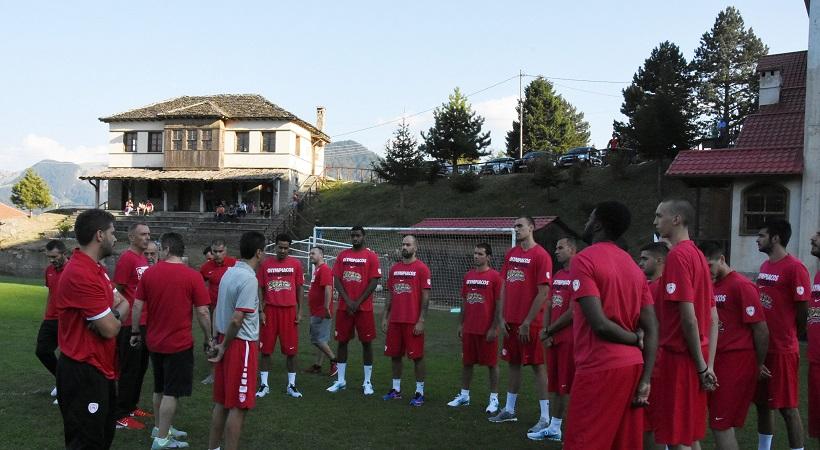 Πρωινό τρέξιμο στο Μέτσοβο για τον Ολυμπιακό (pics)