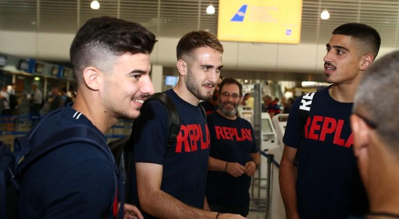 Αναχώρησε για Ξάνθη ο Ολυμπιακός (pics)