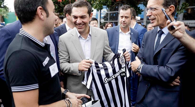 Τσίπρας: «Το μετρό δεν είναι ανέκδοτο, μένει να πάρει ο ΠΑΟΚ πρωτάθλημα» (video)