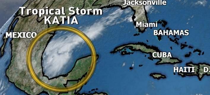 Μεξικό: Τουλάχιστον 2 νεκροί από το πέρασμα του κυκλώνα «Κάτια»