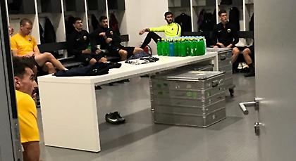 Οι πανηγυρισμοί των παικτών της ΑΕΚ και η ατάκα ανθρώπου της UEFA