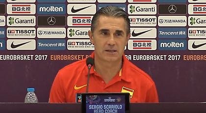 Σκαριόλο: «Είχαμε την καλύτερη άμυνα και δεχτήκαμε 92 πόντους»