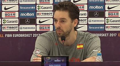 Πάου Γκασόλ: «Πρέπει να το χωνέψουμε και να πάμε για το χάλκινο»