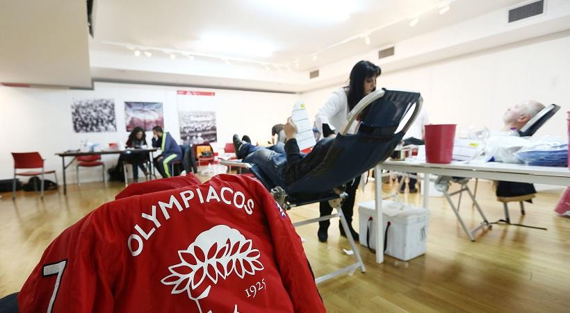 Αιμοδοσία στο Καραϊσκάκη στη μνήμη των θυμάτων της Θύρας 7