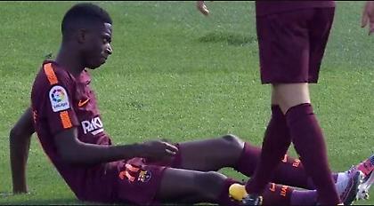 Απρόοπτο με Ντεμπελέ στην Μπαρτσελόνα