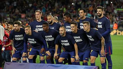 Το μήνυμα των παικτών της Μπαρτσελόνα στον Ντεμπελέ