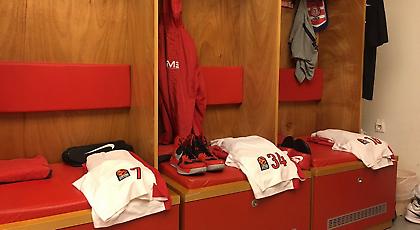 Έτοιμα τα αποδυτήρια του Ολυμπιακού για το φιλικό προς τιμήν του Ίβκοβιτς (pics)