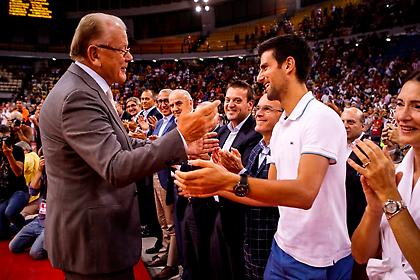 Τα... τετ α τετ του Τζόκοβιτς στο ΣΕΦ (pics)