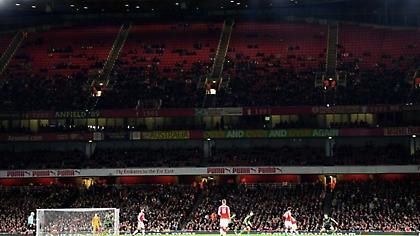 Αρνητικό ρεκόρ εισιτηρίων της Άρσεναλ στον αγώνα με την Ντονκάστερ