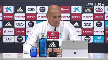 Ζιντάν: «Δεν ανησυχώ καθόλου και δεν με απασχολεί η κριτική»