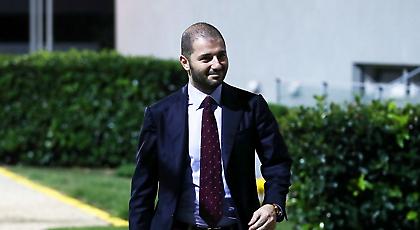 Στην προπόνηση της ΑΕΚ ο υιός Μελισσανίδη