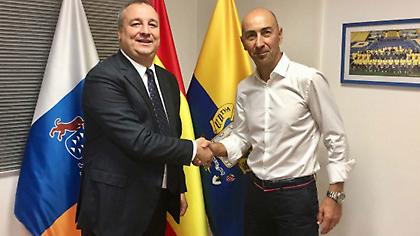 Ο Αγεσταράν στον πάγκο της Λας Πάλμας