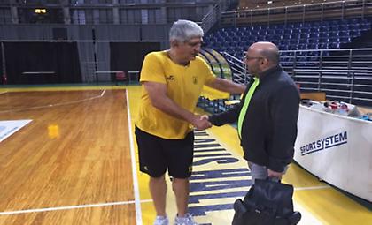 Στην προπόνηση του Άρη ο Λάσκαρης