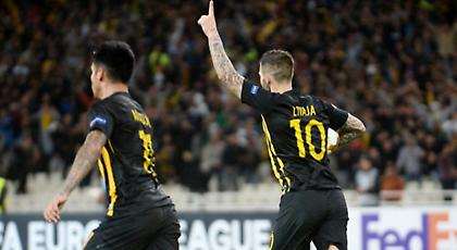 Η ισοφάριση της ΑΕΚ επί της Αούστρια με δράστη τον Λιβάγια (video)