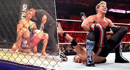 Μαχητής του ΜΜΑ κέρδισε με κίνηση... κατς (video)