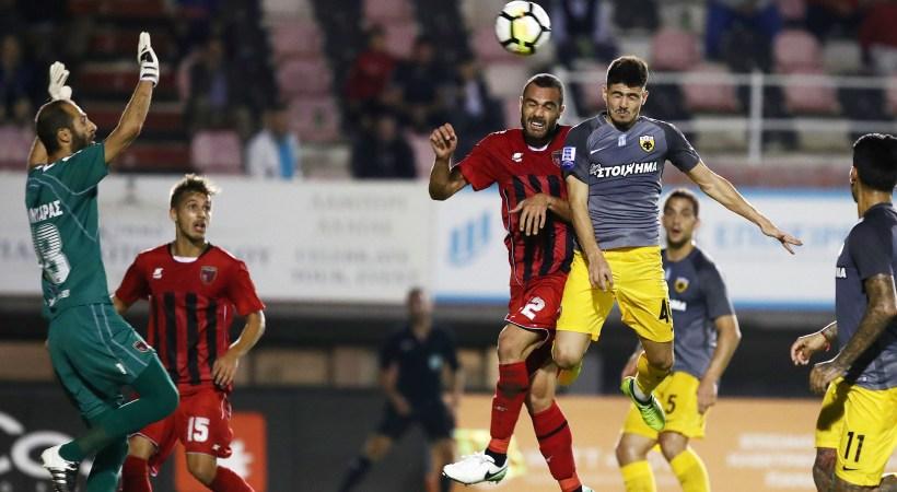 LIVE μετάδοση: Παναχαϊκή-ΑΕΚ 2-3