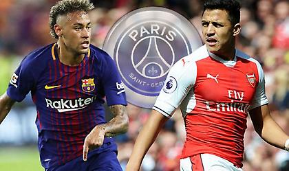 Θέλει τον Σάντσες στην Παρί ο Νεϊμάρ