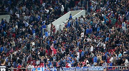 ΝΤΡΟΠΗ: Ένταση και ξύλο σε φίλαθλο στο «Καραϊσκάκη»!