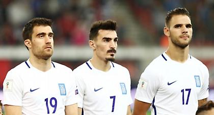 Έπαιξαν μπάλα με τις... κόρες τους και αποθεώθηκαν Παπασταθόπουλος, Λάζαρος και Ταχτσίδης