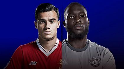 Οι ενδεκάδες στο Λίβερπουλ - Μάντσεστερ Γιουνάιτεντ