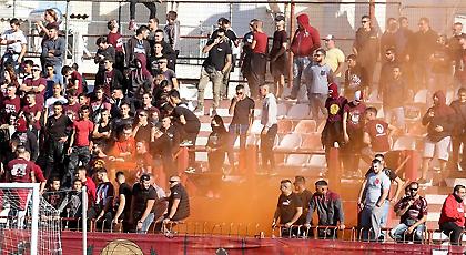 Ένταση μετά το Προοδευτική-Εθνικός, έγινε χρήση χημικών από την αστυνομία