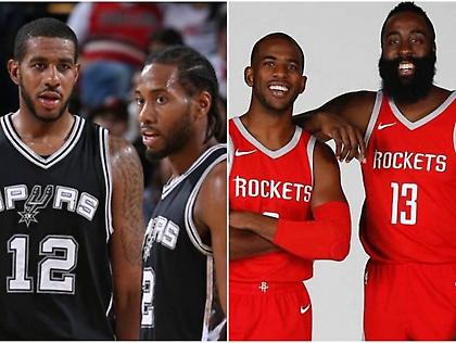 NBA (SouthWest): Δύο μεγαθήρια και τρεις συμπληρωματικοί!