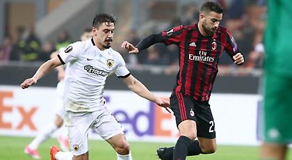 Ο Σιμόες έσωσε την ΑΕΚ στην πρώτη μεγάλη ευκαιρία της Μίλαν (video)